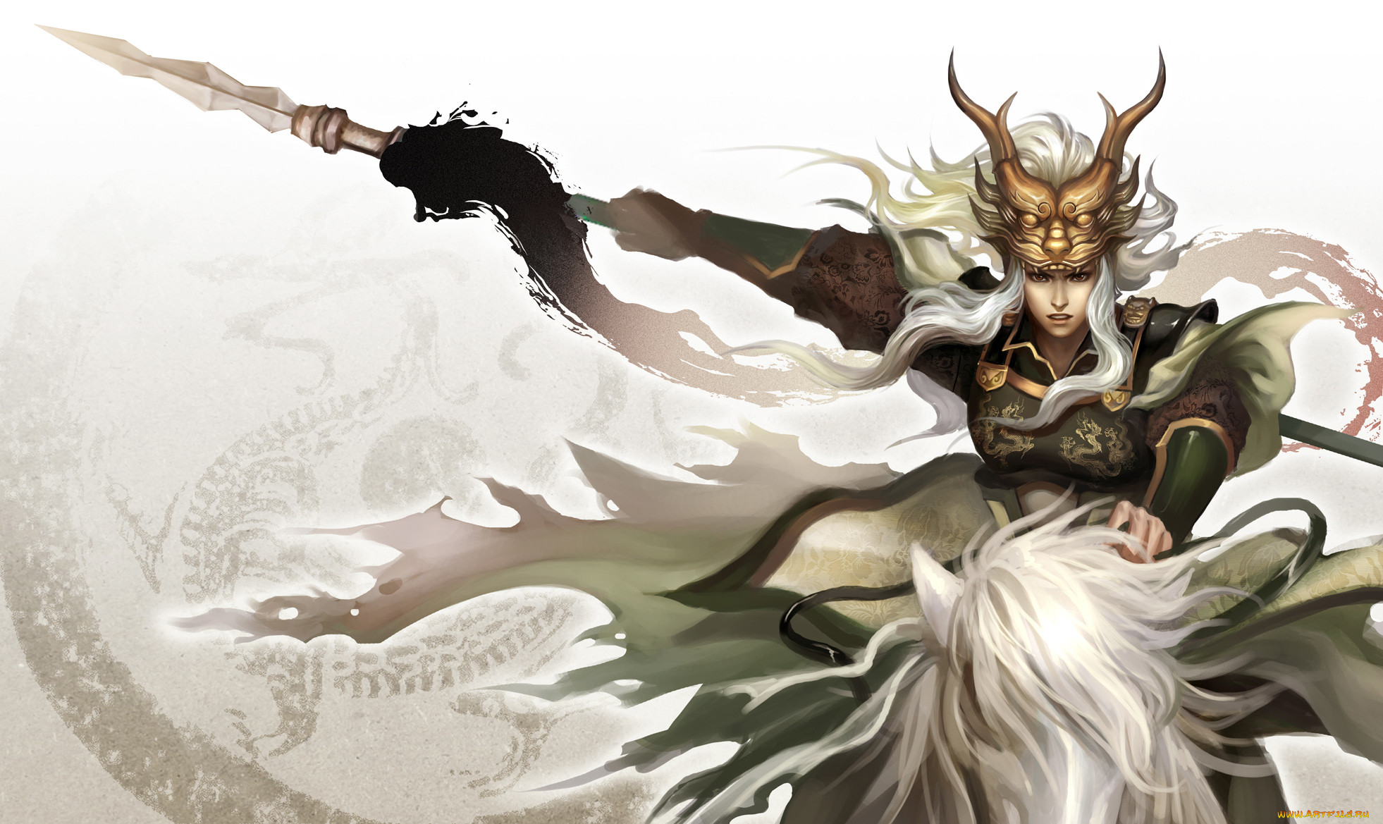  , dynasty warriors, ma, chao, spear, horseback, riding, dynasty, warriors